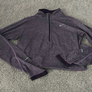 Nike dry fit running quarter zip